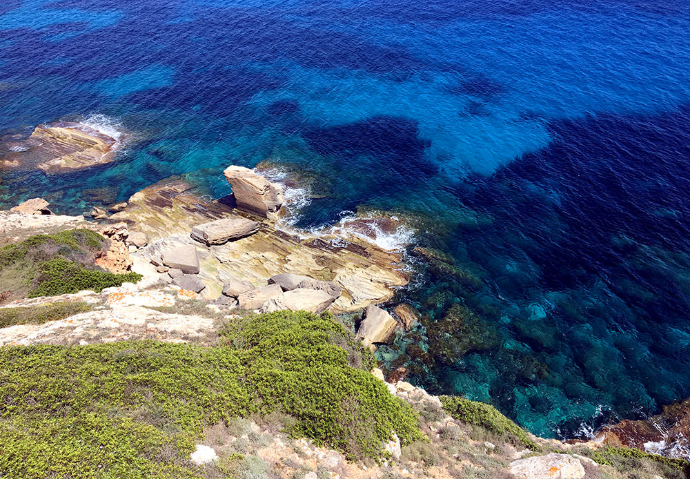 Wanderung zur Marmorbucht Calo des Marmols an der Ostküste von Mallorca