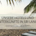 Unsere Hotels und Unterkünfte in Sri Lanka-Titel